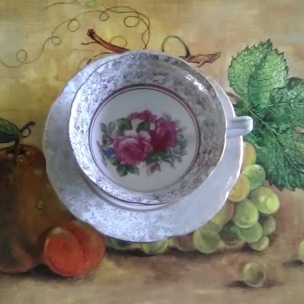 Rose Cup & Saucer